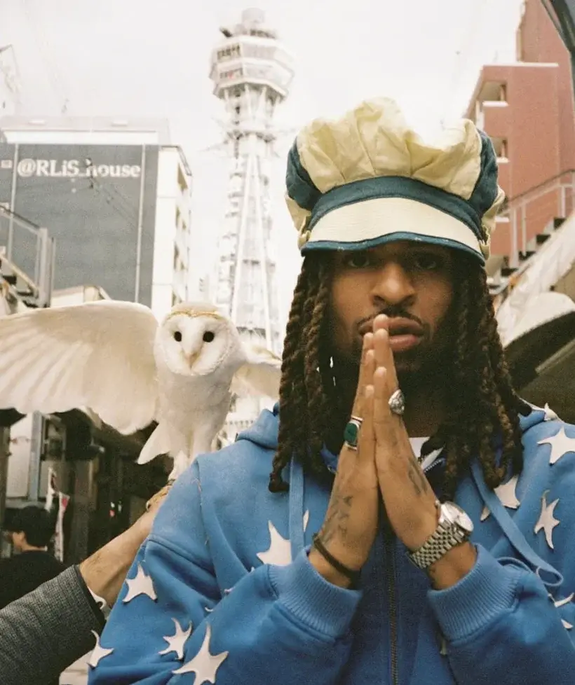 AKTHESAVIOR photographed for the live TurnUpTour campaign